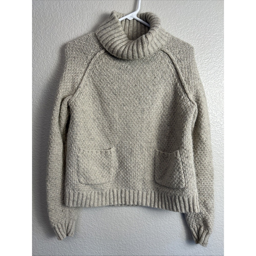 Mountain Khakis Women's Small Cumberland Wool Alpaca Blend Cowl Neck Sweater